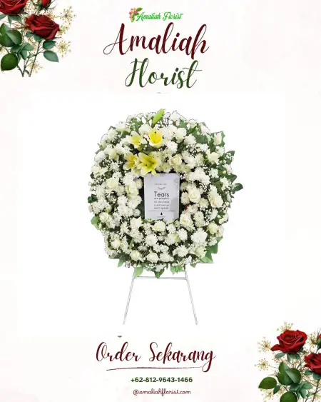 Krans Bunga Duka Lansot